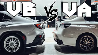 VA WRX vs VB WRX - Both 350ish WHP // Rolls + Impressions #2022wrx #wrx #subaru