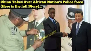 China takes command of Zambia police force but