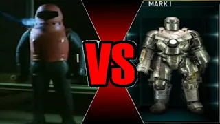 Exo-Man (1977) Vs Iron Man (UCM)