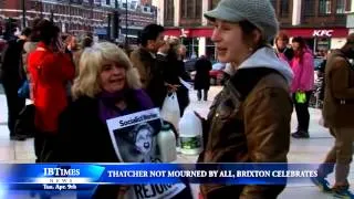 Thatcher Not Mourned By All As Brixton Celebrates