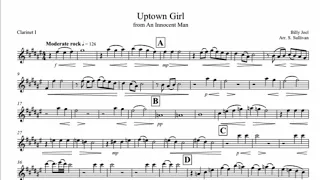 Uptown Girl - Clarinet Quintet