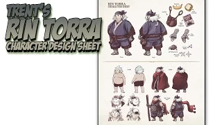 Demo #33 - Rin Torra character design sheet