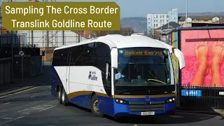 Sampling The Cross Border X1 Belfast To Dublin | Translink Goldline