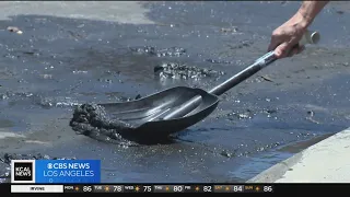 Granada Hills residents frustrated by month-long water leak on their street