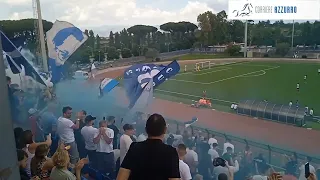 gli ultras del Napoli incitano la Primavera.