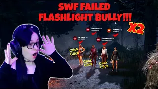 4 MAN SWF FAILED BULLY, TWICE!!! - Dead by Daylight