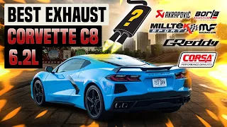 Chevrolet Corvette Exhaust Sound Compilation C8 6.2L🔥 Review,Mods,Upgrade,Magnaflow,AWE,Hooker,aFe+