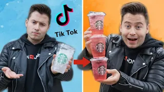 Starbucks KOSTENLOS Getränke bekommen😍 (es funktioniert) ich teste virale TikTok Lifehacks