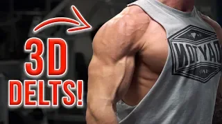 Full Shoulder Workout with Dumbbells for 3D Delts | V SHRED