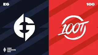 EG vs 100 | Week 9 | LCS Summer Split | Evil Geniuses vs 100 Thieves (2021)