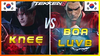 Tekken 8 🔥 Knee (Devil Jin) Vs BoA Luvb (Kazuya) 🔥 Ranked Matches