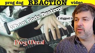 Whom Gods Destroy (feat. Bumblefoot) "Over Again" [Insanium]  (reaction ep.870)