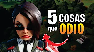 COSAS que ODIO de FORTNITE