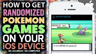 How to Get Randomized NDS Pokemon Games on your iOS Device! (NO COMPUTER) (NO JAILBREAK)