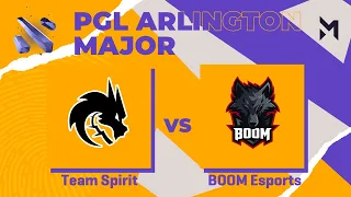 Team Spirit vs BOOM Esports | Game 2 | Group Stage - PGL Major Arlington 2022