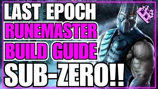 Last Epoch Endgame Build Guide!! Frost Wall!! COLD Runemaster!! 0.9.2 Ready!!