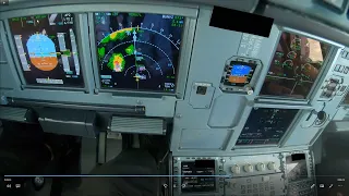 A320 managed VOR approach