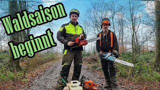 SAISONSTART! | Es geht in den Wald! | Die Stihl will nicht! | Solo 636 | Stihl 026 | Mr. Moto