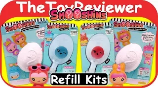 Smooshins Surprise Maker Refill Kits Squishy Girls Dolls Eggs Unboxing Toy Review by TheToyReviewer