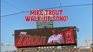 2022 MIKE TROUT WALK-UP SONG! | 2022 Angels Baseball!