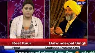 TV84 News 10/27/14 P.2 Interview with Balwinderpal S (Shaheed Parivar Org.) on 1984 Sikh Genocide