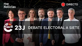 DEBATE- 23J: Los PORTAVOCES PARLAMENTARIOS presentan sus  PROPUESTAS  | RTVE Noticias