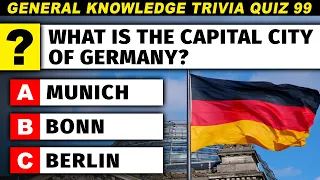 What Is The Capital City Of Germany? Ultimate General Knowledge Trivia Quiz Episode 99