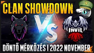 Clan Showdown Bajnokság Döntő | INVIL vs ABOBA | 2022 November