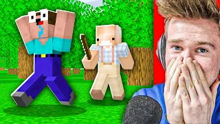 WKURZONY SĄSIAD TROLL na WIDZU 😈 | Minecraft Extreme