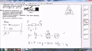Сила тяжіння, пружності, тертя, вага. Розв'язування задач