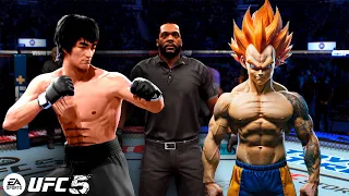 UFC 5 | Bruce Lee vs. Vegeta Dragon Ball Z (EA Sports UFC 5)