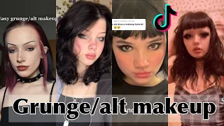 GRUNGE / ALT MAKEUP TUTORIAL | TIKTOK COMPILATION