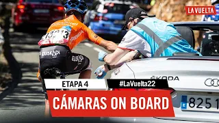 On board cameras - Stage 4 |#LaVuelta22