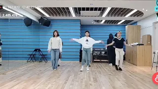 TWICE "Feel Special" Dance Practice Ot9 (with mina)