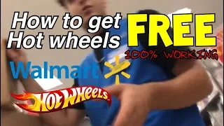 How to get FREE hot wheels from walmart, 100% WORKING!!! WATCH BEFORE WALMART DELETES IT!!!