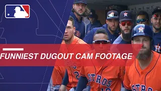 MLB's funniest dugout cam footage