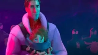 la escenas de Peter b Parker ( across the spiderverse)