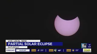 Partial solar eclipse will be seen in Nevada