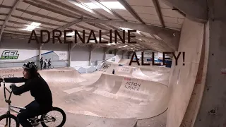 Calling the shots at adrenaline alley with Tom !