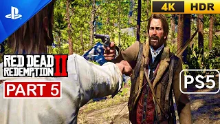 Red Dead Redemption 2 PS5 - Gameplay Walkthrough (60FPS 4K HDR) Part 5 No Commentary