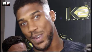 ANTHONY JOSHUA REACTS TO JOHNNY NELSON SAYING HE SHOULD RETIRE IF HE LOSES TO USYK & FURY RETIRING!