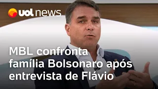 MBL confronta família Bolsonaro após entrevista de Flávio no Roda Viva: 'De que lado vocês estão?'