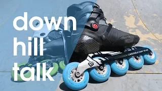 LETS TALK ABOUT DOWNHILL SETUPS, TREVOR NOAH AND OTHER GEEKY INLINE SKATE STUFF // LIVE VLOG