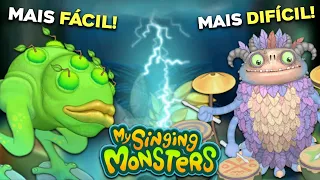 LISTA DE ATIVAÇÃO DOS WUBLINS! DO MAIS FÁCIL AO MAIS DIFÍCIL! | My Singing Monsters