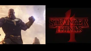 Infinity War Trailer | Stranger Things 4 Style