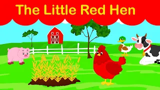 The Little Red Hen | Bedtime Stories | Itsy Bitsy Toons - English Stories