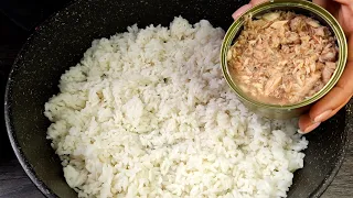 You have rice and canned tuna at home! Top recipe  So simple and delicious