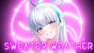 Nightcore - Sweater Weather(Remix)(Lyrics)