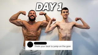 He Got Called Skinny, So We Are Getting Him Jacked in 90 days