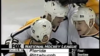 February 21, 2001 - Panthers at Penguins - Mario Lemieux (21) (Straka, Kovalev), 2:10 (PP)